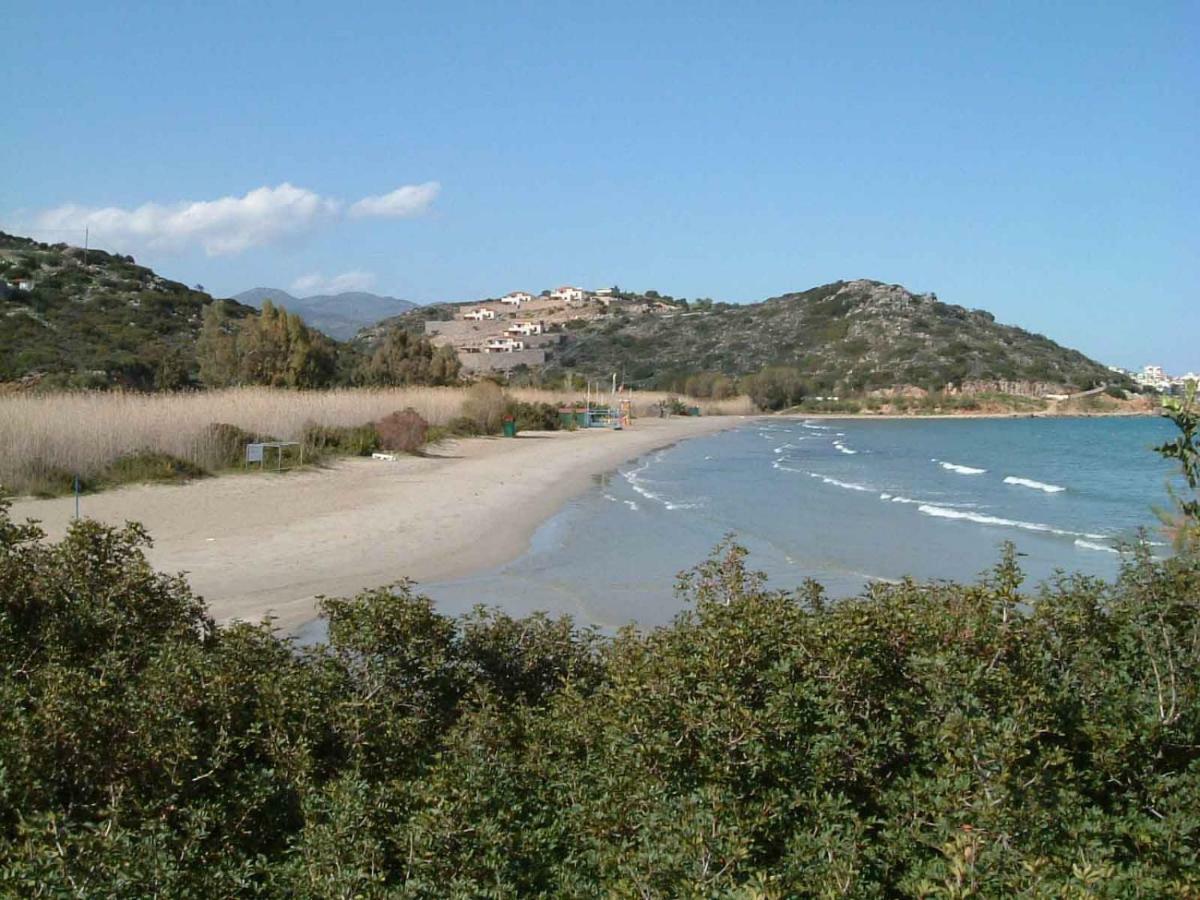 Stunning Seaview Town Apartment Agios Nikolaos Esterno foto