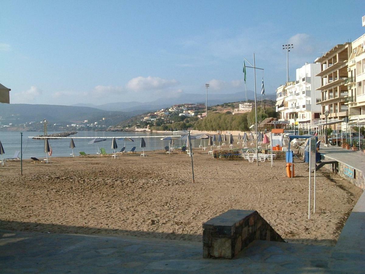 Stunning Seaview Town Apartment Agios Nikolaos Esterno foto