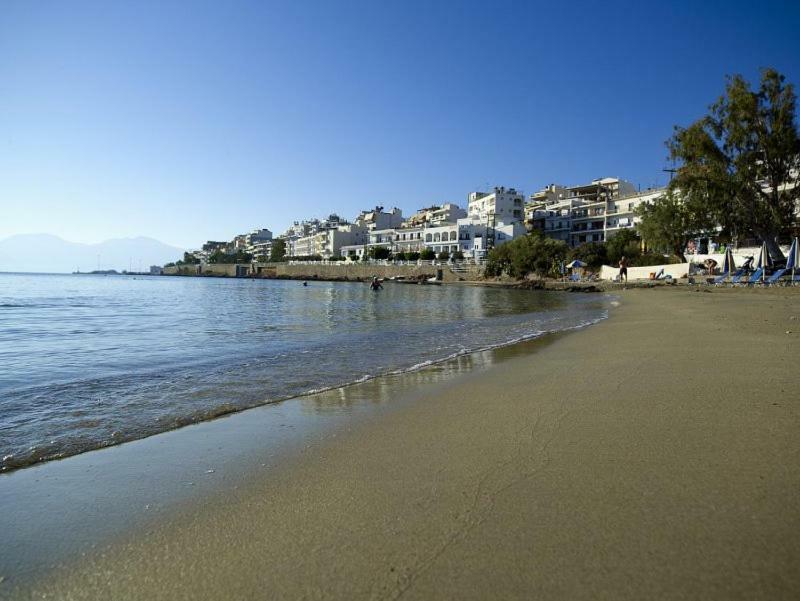 Stunning Seaview Town Apartment Agios Nikolaos Esterno foto