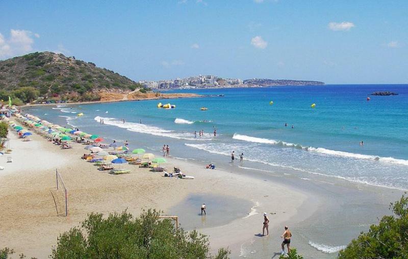 Stunning Seaview Town Apartment Agios Nikolaos Esterno foto